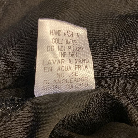 Black Swiss Dot Babydoll Blouse – Size Large 🖤 - Picture 11 of 12